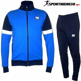 Мъжки спортен екип REDICS 210025, тъмносин със синьо, памук и ликра
