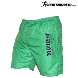Мъжки спортни шорти JUST, зелени, полиестер