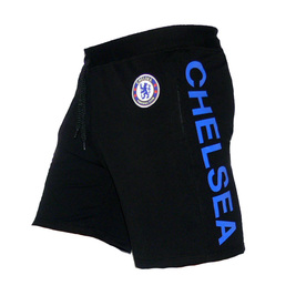 Спортни къси панталони BENICS - CHELSEA, черни, памук и ликра.