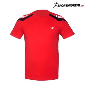 Мъжка спортна тениска REDICS 230018, червена, памук и ликра