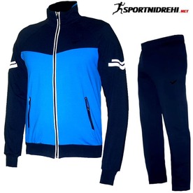 Мъжки спортен екип REDICS 240014, тъмносин със синьо, памук и ликра
