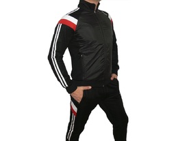 Мъжки футболен екип REDICS 140116, черен със червено и бяло, полиестер