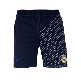 Спортни къси панталони BENICS - REAL MADRID, тъмно сини, памук и ликра