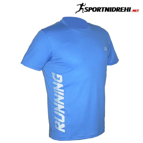 Мъжка спортна тениска REDICS 210005, синя, полиестер
