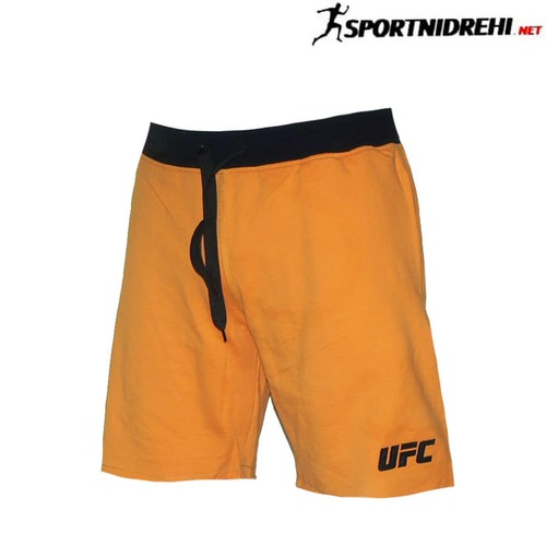 Спортни къси панталони UFC, оранжеви, памук и ликра