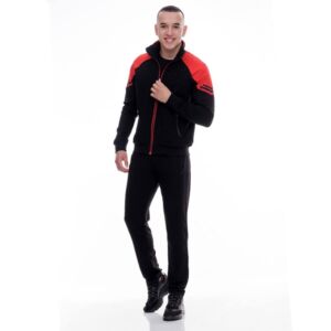 Мъжки спортен екип REDICS 240014, черен с червено