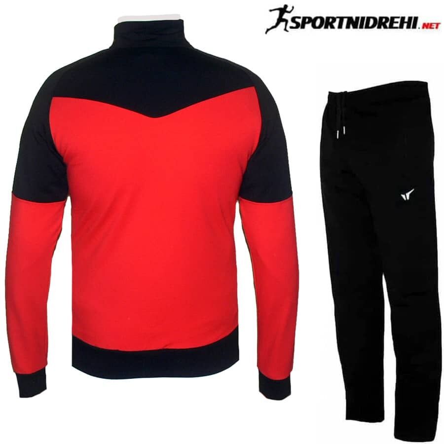 Мъжки спортен екип REDICS 220003, черен с червено - Image 3