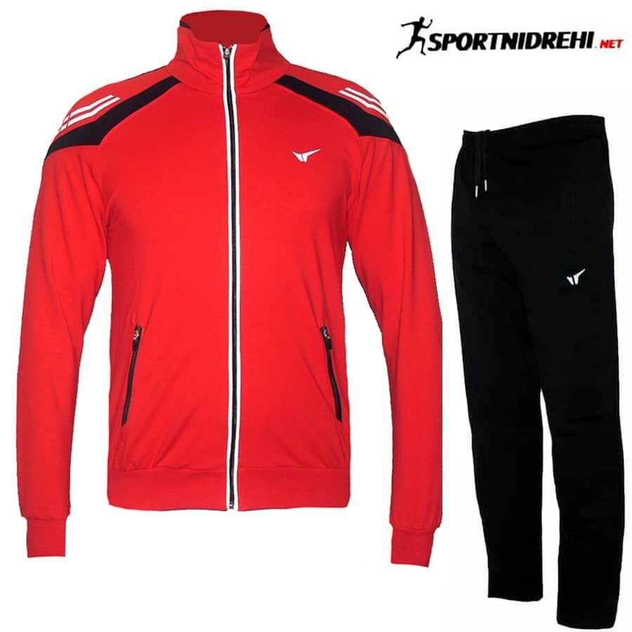Мъжки спортен екип REDICS 230011, червен с черно