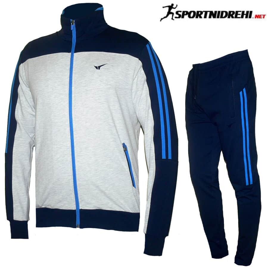 Мъжки спортен екип REDICS 230126, тъмносиньо със сиво и синьо
