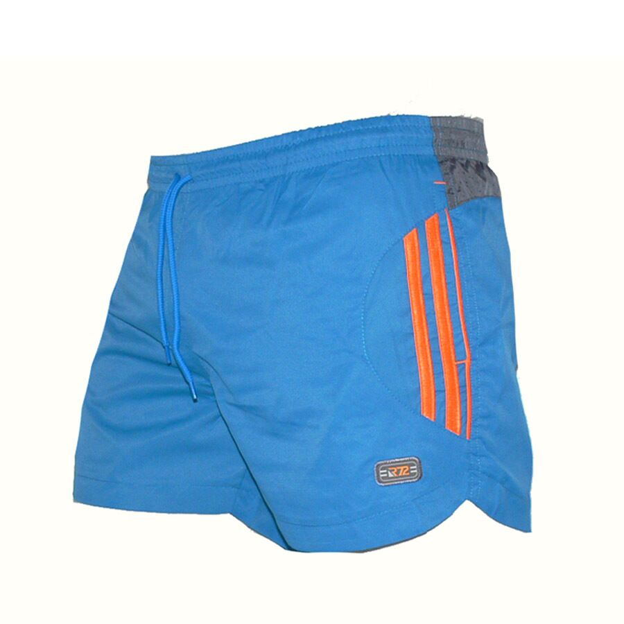 Мъжки бански RAYMOND 143, петролено сини с оранжево