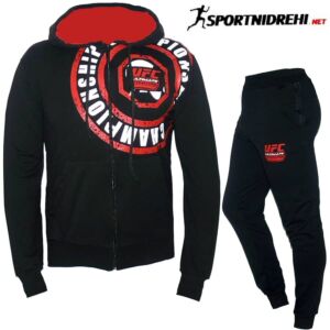 Летен спортен екип JUST, черен