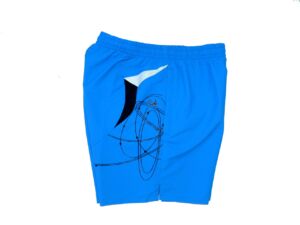 Мъжки спортни шорти JUSS, сини