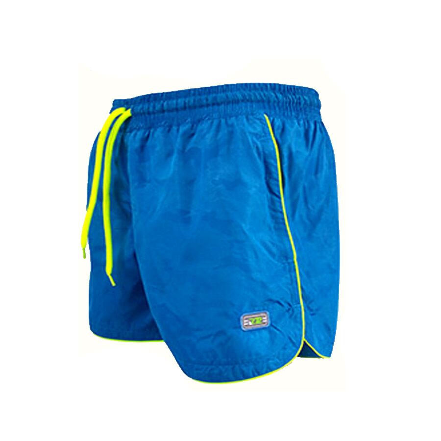 Мъжки бански RAYMOND 149, сини с електриково зелено