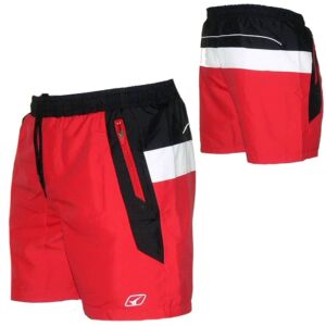 Мъжки спортни шорти REDICS, оранжеви с черно и бяло