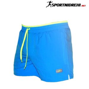 Мъжки бански RAYMOND 1154, сини с електриковозелено