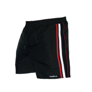 Мъжки спортни шорти REDICS, оранжеви с черно и бяло