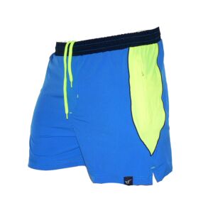 Мъжки спортни шорти REDICS, оранжеви с черно и бяло