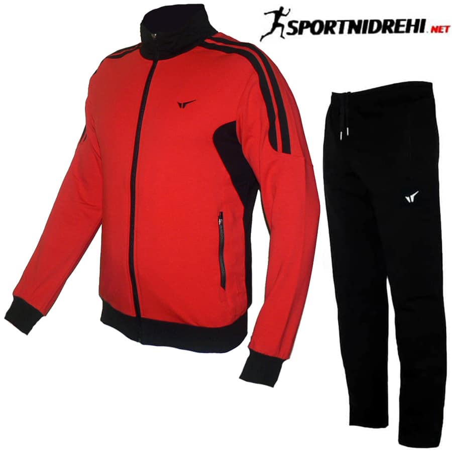 Мъжки спортен екип REDICS 250055, черен с червено